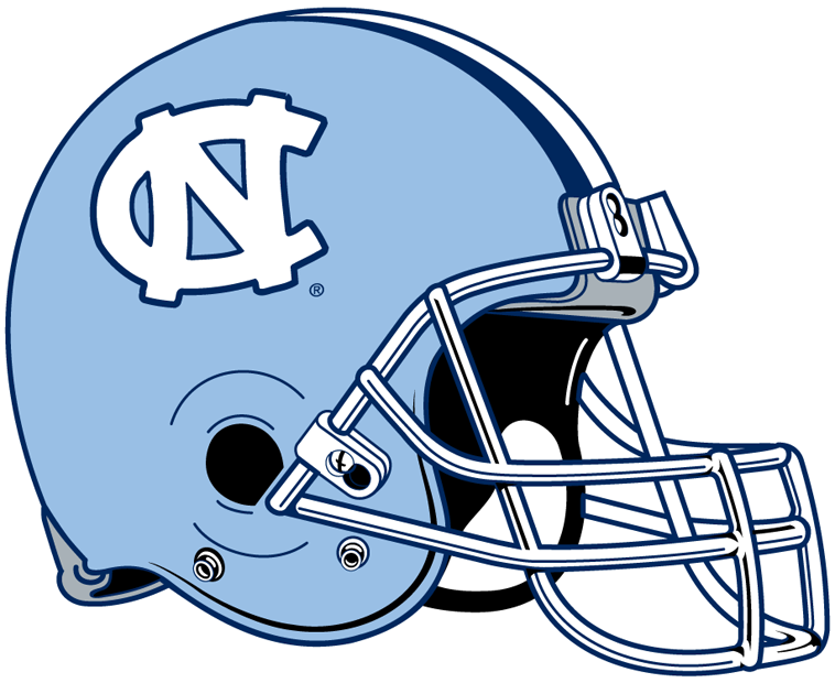 North Carolina Tar Heels 1999-Pres Helmet 01 vinyl decal